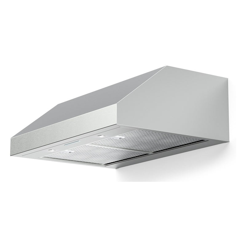 Verona Verona 30 inch Designer Low Profile Under Cabinet Range Hood with 600 CFM, Stainless Steel Baffle Filters, LED Lighting in Stainless Steel - Culinary Kitchen OKC