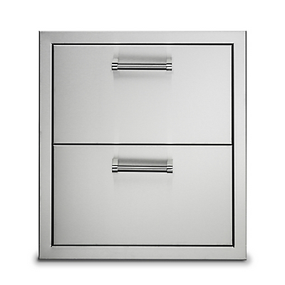 Viking Viking 19" Stainless Steel Double Drawers - Culinary Kitchen OKC