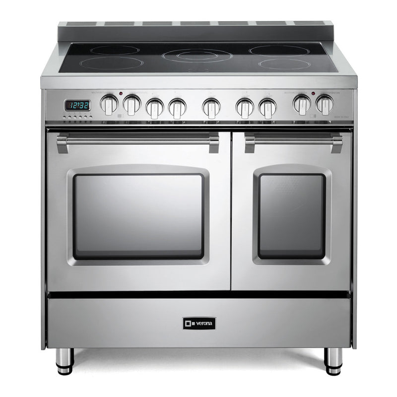 Verona Verona 36 inch Prestige Series Freestanding Double Oven Electric Range with 5 Elements - Culinary Kitchen OKC