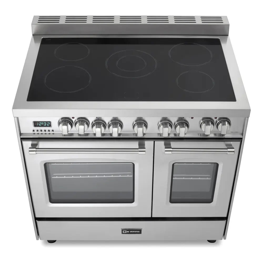Verona Verona 36 inch Prestige Series Freestanding Double Oven Electric Range with 5 Elements - Culinary Kitchen OKC