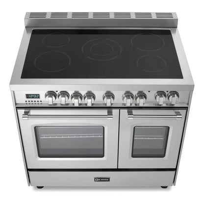 Verona Verona 36 inch Prestige Series Freestanding Double Oven Electric Range with 5 Elements - Culinary Kitchen OKC