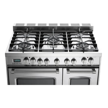 Verona Verona 36 inch Prestige Series Freestanding Dual Fuel Double Oven Range with 5 Sealed Burners - Culinary Kitchen OKC