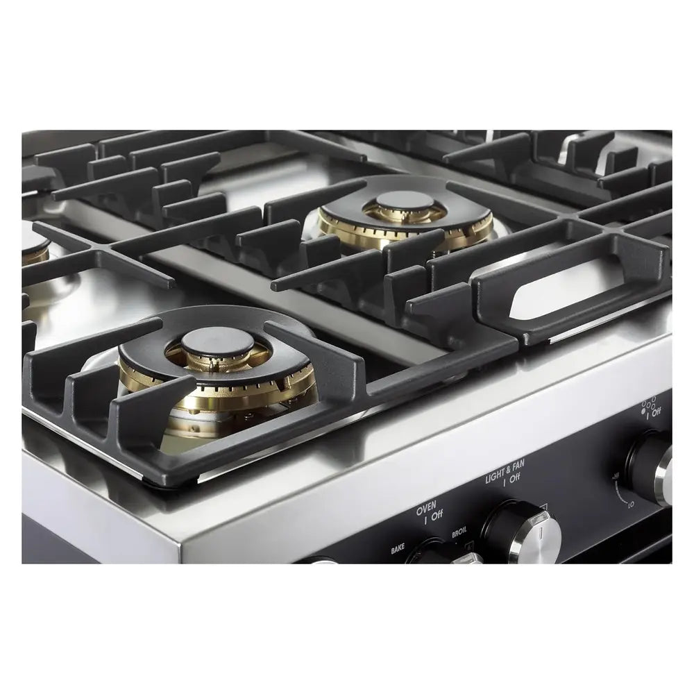 Verona Verona 36 inch Ultima Collection Freestanding Gas Range with 5 Sealed SABAF Brass Burners - Culinary Kitchen OKC