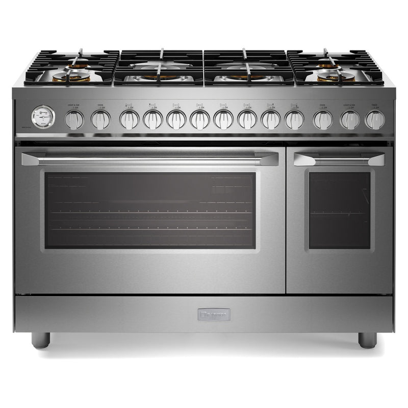 Verona Verona 48 inch Ultima Collection Gas Range with 6 Brass Burners and Griddle - Culinary Kitchen OKC