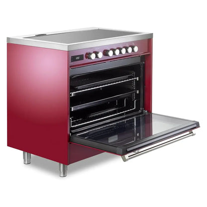 Verona Verona 36 inch Ultima Collection Freestanding Induction Range with 5 Elements - Culinary Kitchen OKC