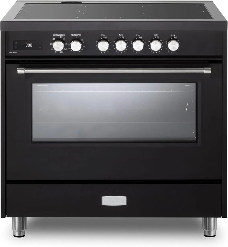 Verona Verona 36 inch Ultima Collection Freestanding Induction Range with 5 Elements - Culinary Kitchen OKC