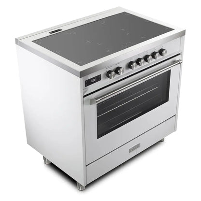 Verona Verona 36 inch Ultima Collection Freestanding Induction Range with 5 Elements - Culinary Kitchen OKC