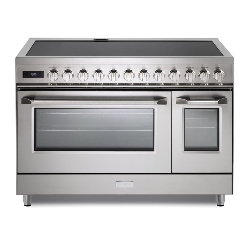 Verona Verona 48 inch Ultima Collection Freestanding Induction Range with 6 Elements and Griddle - Culinary Kitchen OKC