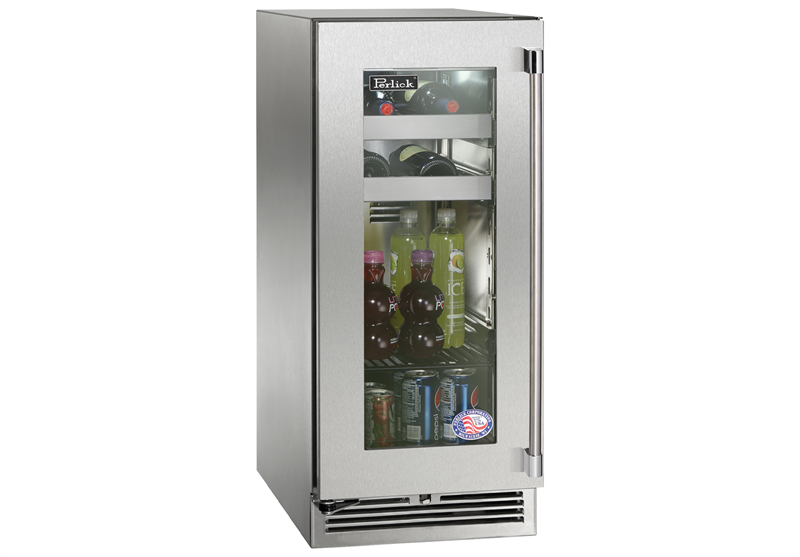 Perlick Perlick 15" Signature Series Undercounter Beverage Center Marine & Coastal Series - Culinary Kitchen OKC