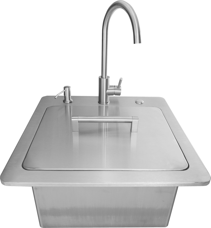 Coyote Coyote 21" Sink w/ Drain, Faucet & Soap Dispenser - Culinary Kitchen OKC