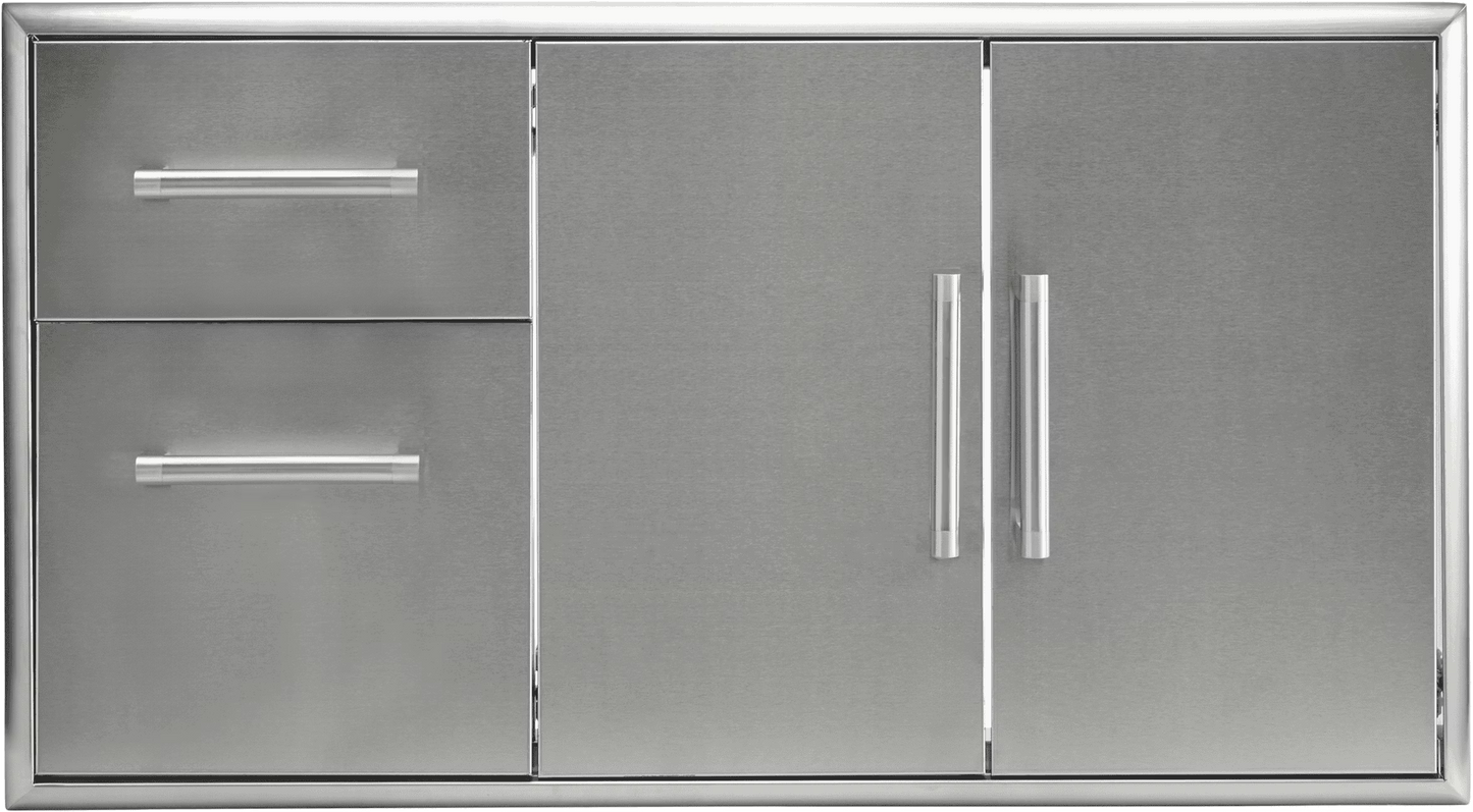 Coyote Coyote 45" Double Access Doors & Access Drawer - Culinary Kitchen OKC
