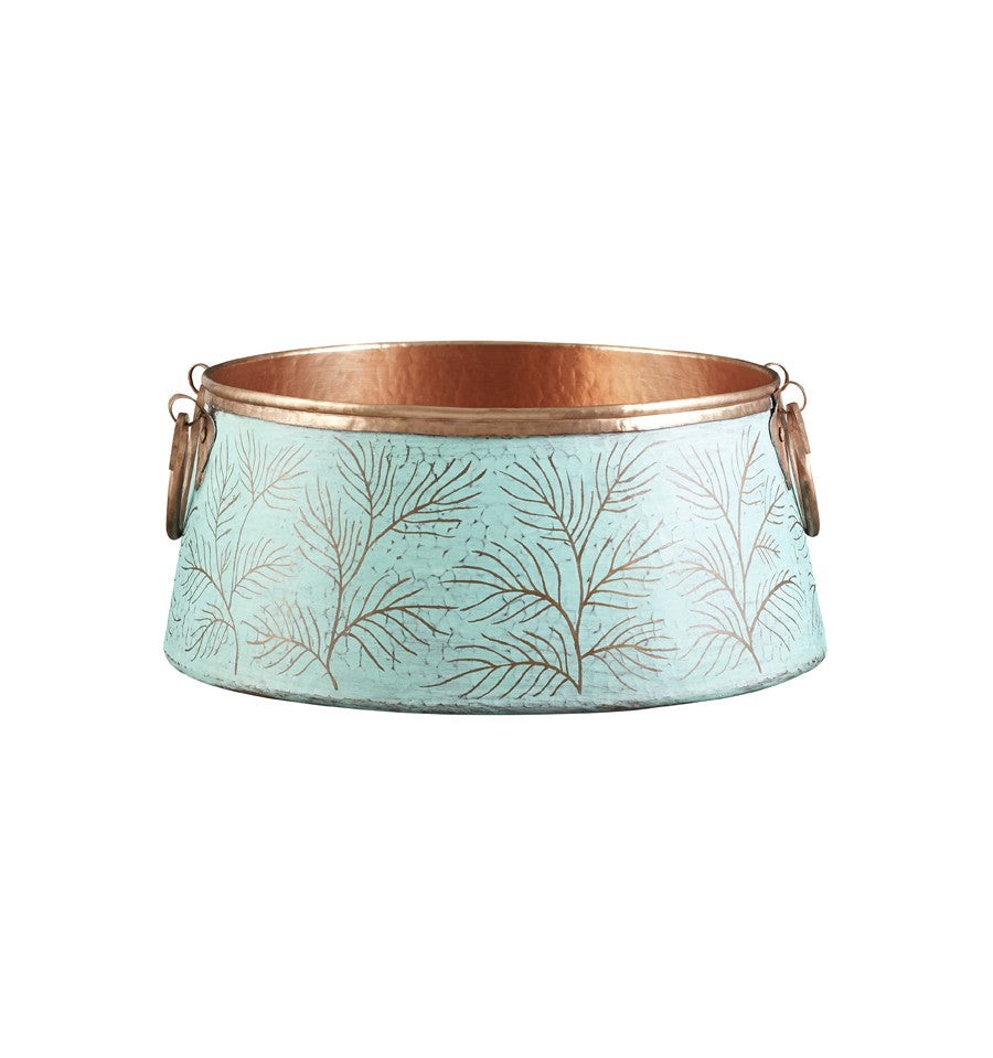 Thompson Traders Thompson Traders Merida Rose Gold and Verde Bathroom Sink - Culinary Kitchen OKC