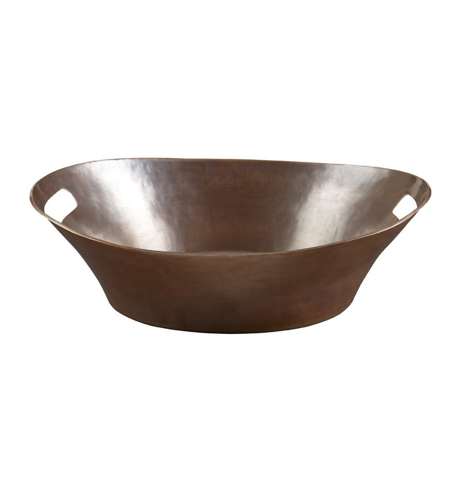 Thompson Traders Thompson Traders Santa Clara Aged Copper Bathroom Sink - Culinary Kitchen OKC