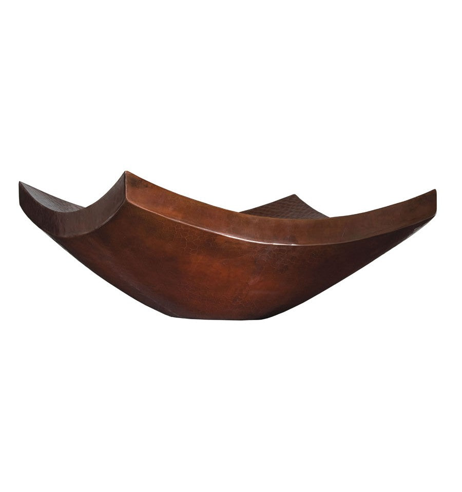 Thompson Traders Thompson Traders Arandas Aged Copper Bathroom Sink - Culinary Kitchen OKC