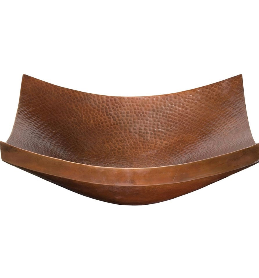 Thompson Traders Thompson Traders Arandas Aged Copper Bathroom Sink - Culinary Kitchen OKC