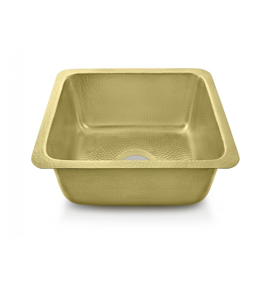 Thompson Traders Thompson Traders Rivera Hammered Brass Kitchen Sink - Culinary Kitchen OKC