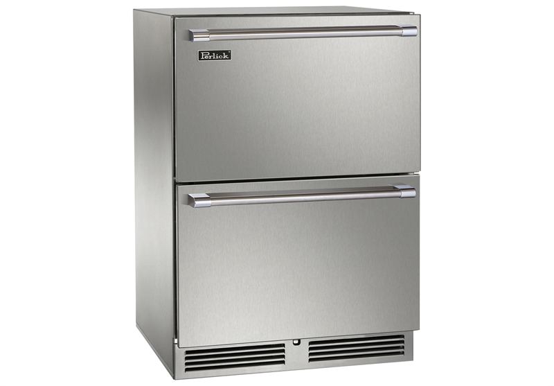 Perlick Perlick 24" Signature Series Fridge Drawers Marine & Coastal - Culinary Kitchen OKC