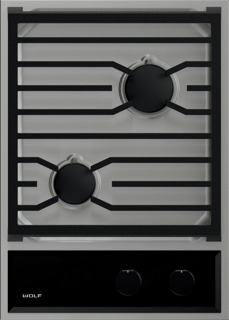 Wolf Wolf 15" Transitional Gas Cooktop - Culinary Kitchen OKC