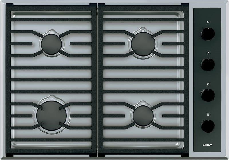 Wolf Wolf 30" Transitional Gas Cooktop - 4 Burners - Culinary Kitchen OKC