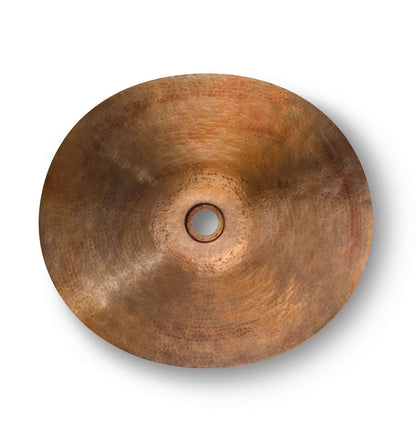 Thompson Traders Thompson Traders Puebla Antique Satin Gold Bathroom Sink - Culinary Kitchen OKC