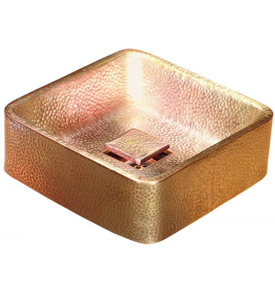 Thompson Traders Thompson Traders Coroneo Antique Satin Gold Bathroom Sink - Culinary Kitchen OKC