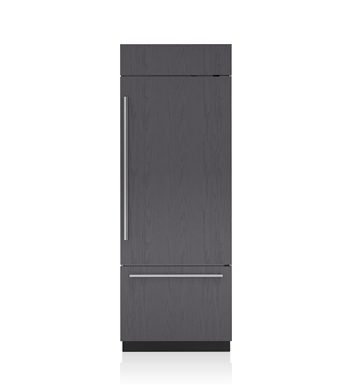 Sub-Zero 30" Classic Over-and-Under Refrigerator/Freezer with Internal Dispenser - Panel Ready