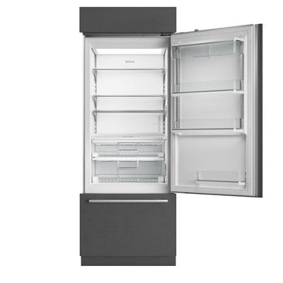 Sub-Zero 30" Classic Over-and-Under Refrigerator/Freezer with Internal Dispenser - Panel Ready