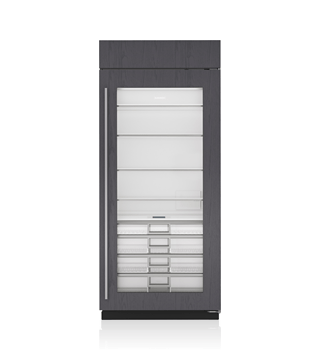 Sub-Zero 36" Classic Refrigerator with Glass Door - Panel Ready