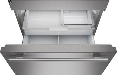 Sub-Zero 36" Classic Over-and-Under Refrigerator/Freezer with Internal Dispenser - Panel Ready