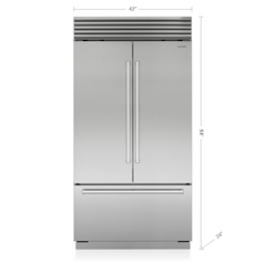 Sub-Zero 42" Classic French Door Refrigerator/Freezer with Internal Dispenser