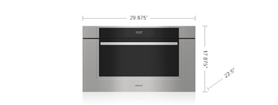 Wolf Wolf 30" M Series Transitional Convection Steam Oven - Plumbed - Culinary Kitchen OKC