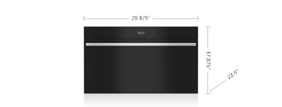 Wolf Wolf 30" M Series Contemporary Convection Steam Oven - Plumbed - Culinary Kitchen OKC