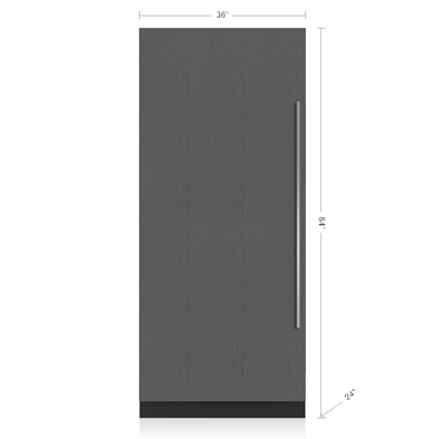 Sub-Zero 36" Designer Column Refrigerator - Panel Ready