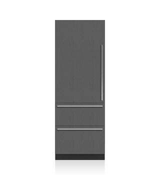 Sub-Zero 30" Designer Over-and-Under Freezer with Ice Maker - Panel Ready