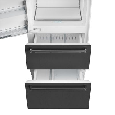 Sub-Zero 30" Designer Over-and-Under Freezer with Ice Maker - Panel Ready
