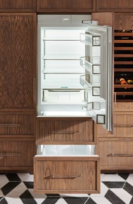 Sub-Zero 30" Designer Over-and-Under Refrigerator - Panel Ready