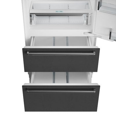 Sub-Zero 36" Designer Over-and-Under Refrigerator Internal Dispenser - Panel Ready