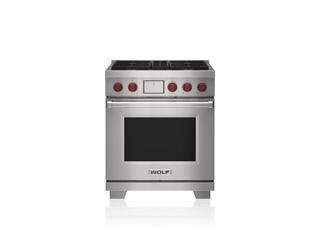 Wolf Wolf 30" Dual Fuel Range - 4 Burners - Culinary Kitchen OKC