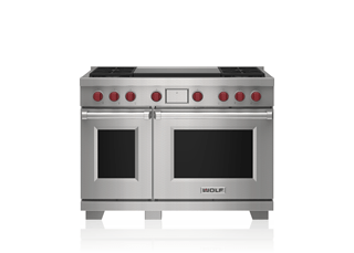 Wolf 48" Dual Fuel Range - 4 Burners and Infrared Dual Griddle