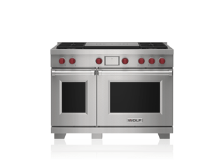 Wolf Wolf 48" Dual Fuel Range - 4 Burners and French Top - Culinary Kitchen OKC