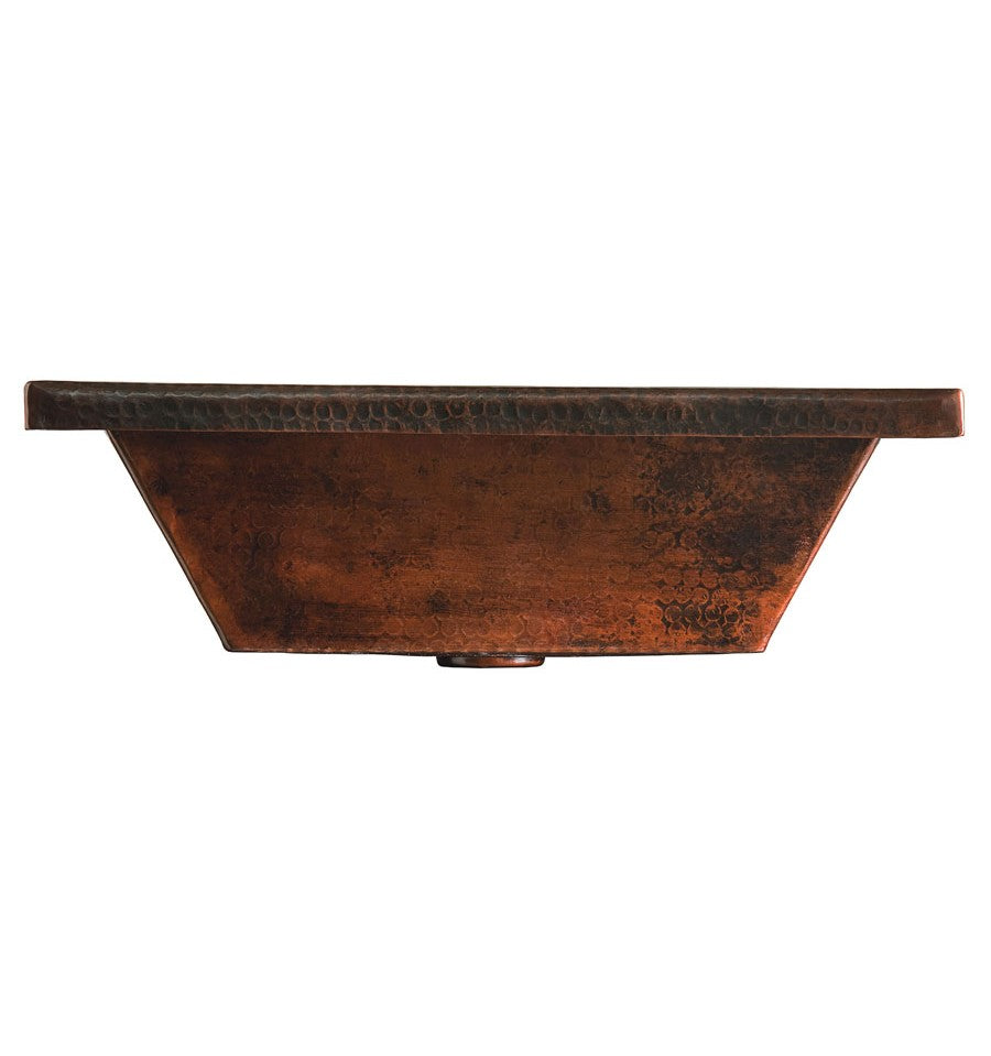 Thompson Traders Thompson Traders Tonala Aged Copper Bathroom Sink - Culinary Kitchen OKC