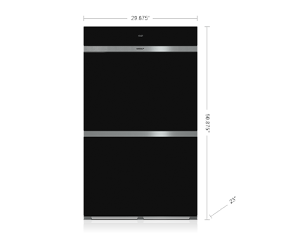 Wolf 30" M Series Contemporary Built-In Double Oven