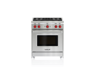 Wolf Wolf 30" Gas Range - Culinary Kitchen OKC