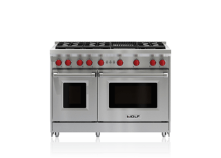Wolf Wolf 48" Gas Range - 6 Burners and Infrared Charbroiler - Culinary Kitchen OKC