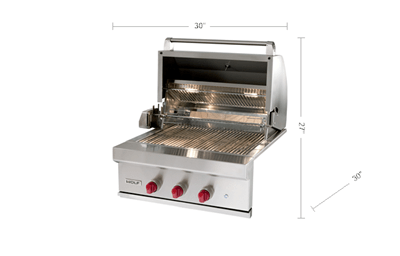 Wolf Wolf 30" Outdoor Gas Grill - Culinary Kitchen OKC