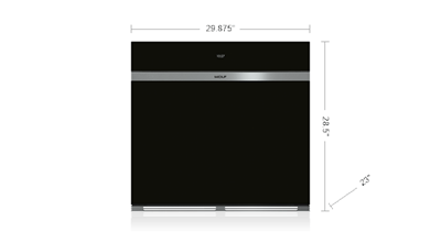 Wolf 30" M Series Contemporary Built-In Single Oven