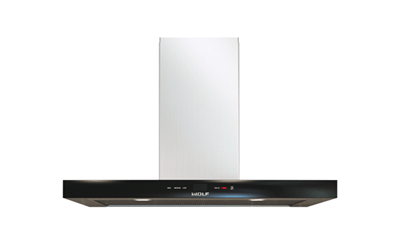 Wolf 36" Cooktop Wall Hood - Black