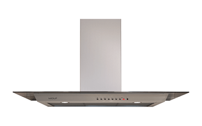 Wolf 45" Cooktop Wall Hood - Glass