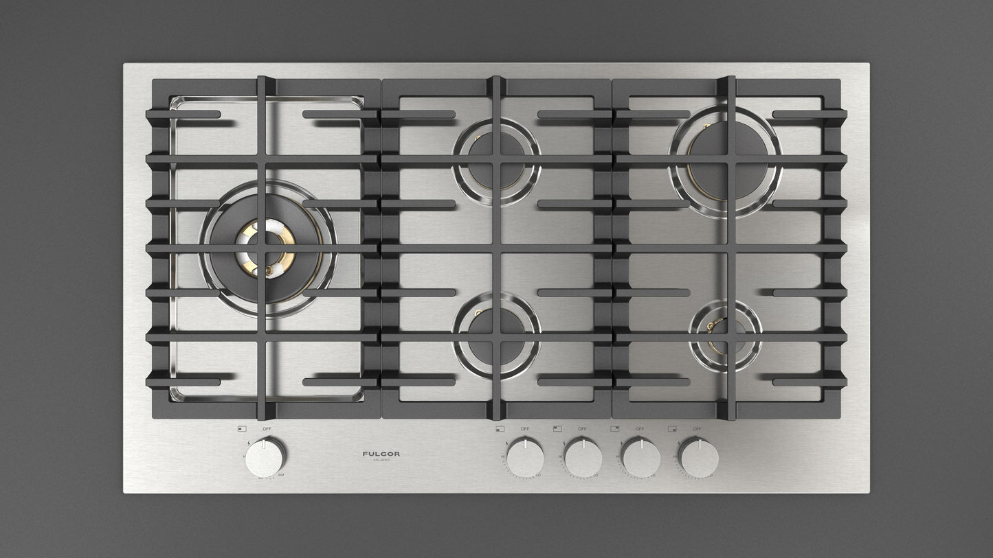 Fulgor Milano Fulgor Milano 36" Gas Cooktop - Culinary Kitchen OKC