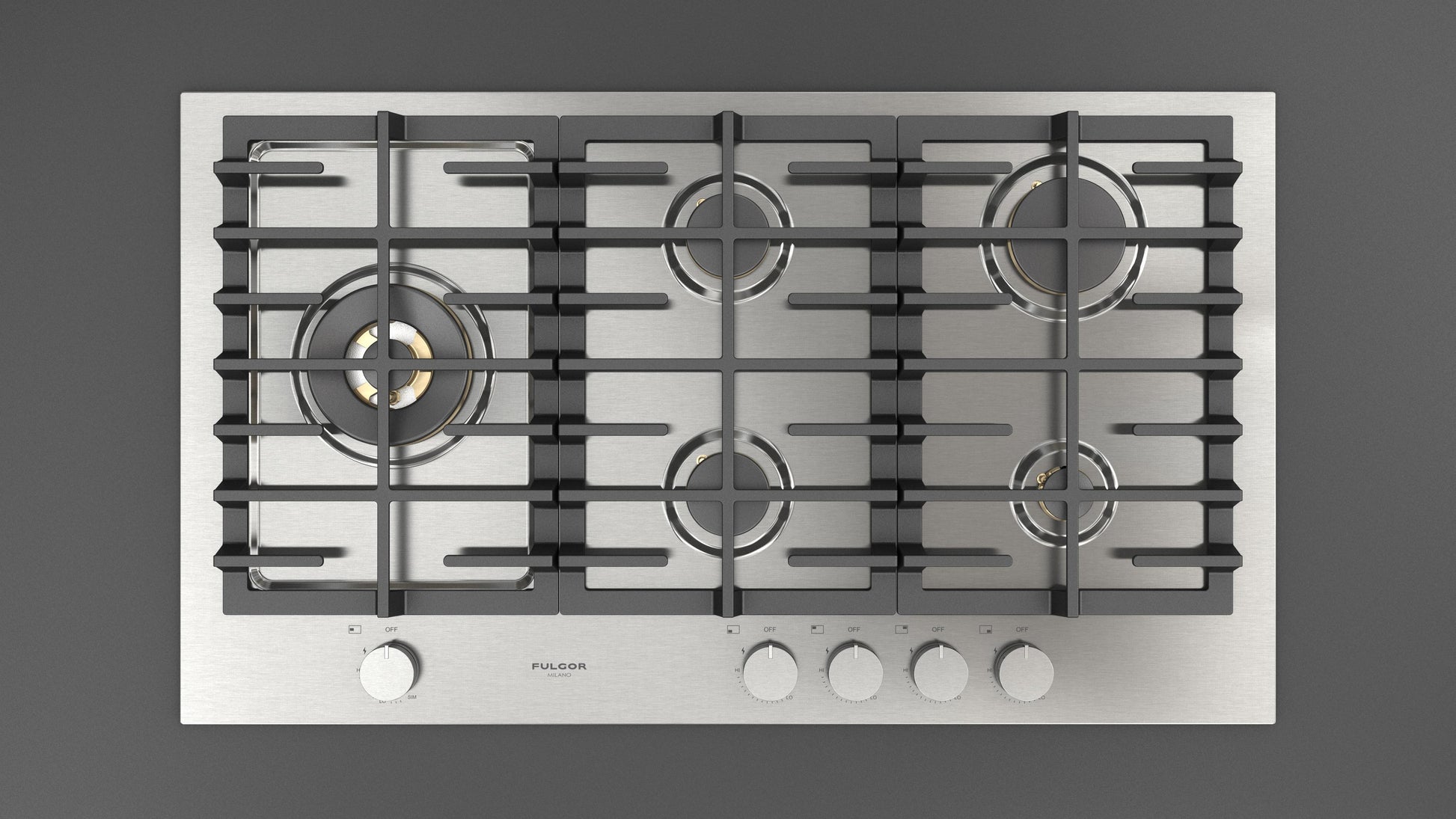 Fulgor Milano Fulgor Milano 36" Gas Cooktop - Culinary Kitchen OKC